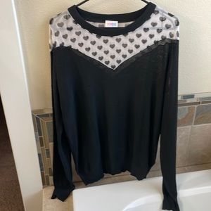 Lularoe New Lizzy XL sweater top